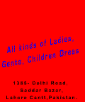 1385 Delhi Road Saddar Bazar Lahore Cantt-Pakistan